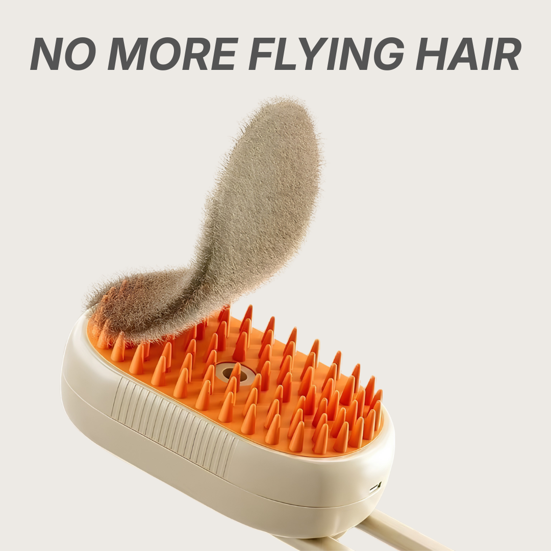 Steam Pet Grooming Brush
